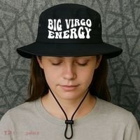 Big Energy Virgo August September Birthday Bucket Hat thumb 3