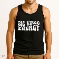 Big Energy Virgo August September Birthday Tank Top thumb 3