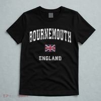 Bournemouth England Vintage Athletic Sports T-Shirt thumb 5