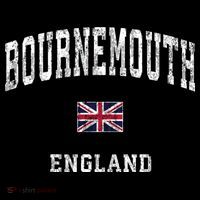 Bournemouth England Vintage Athletic Sports T-Shirt thumb 7