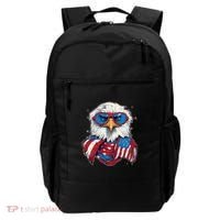 Bald Eagle With American Flag IA Backpack thumb 0