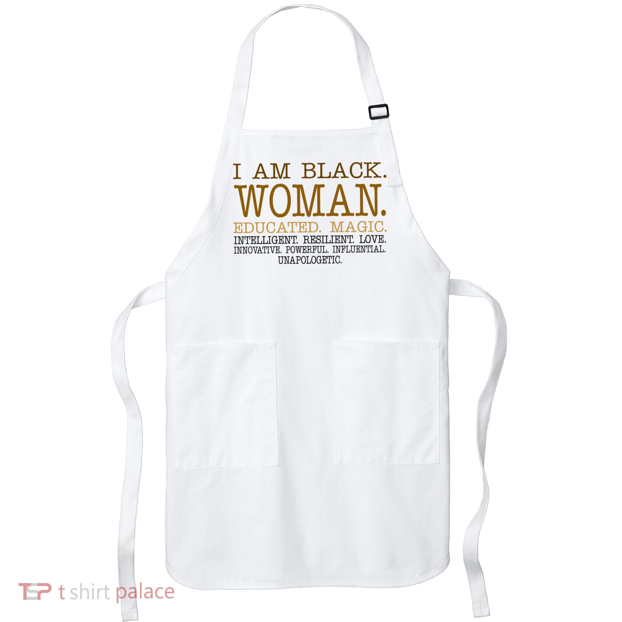 Black Educated Woman Quote Apron