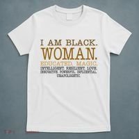 Black Educated Woman Quote T-Shirt thumb 5