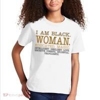 Black Educated Woman Quote Kids T-Shirt thumb 2