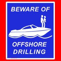 Beware Of Offshore Drilling Funny Boat Santa Hat thumb 1