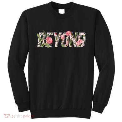 Beyond Flower Floral Style Sweatshirt