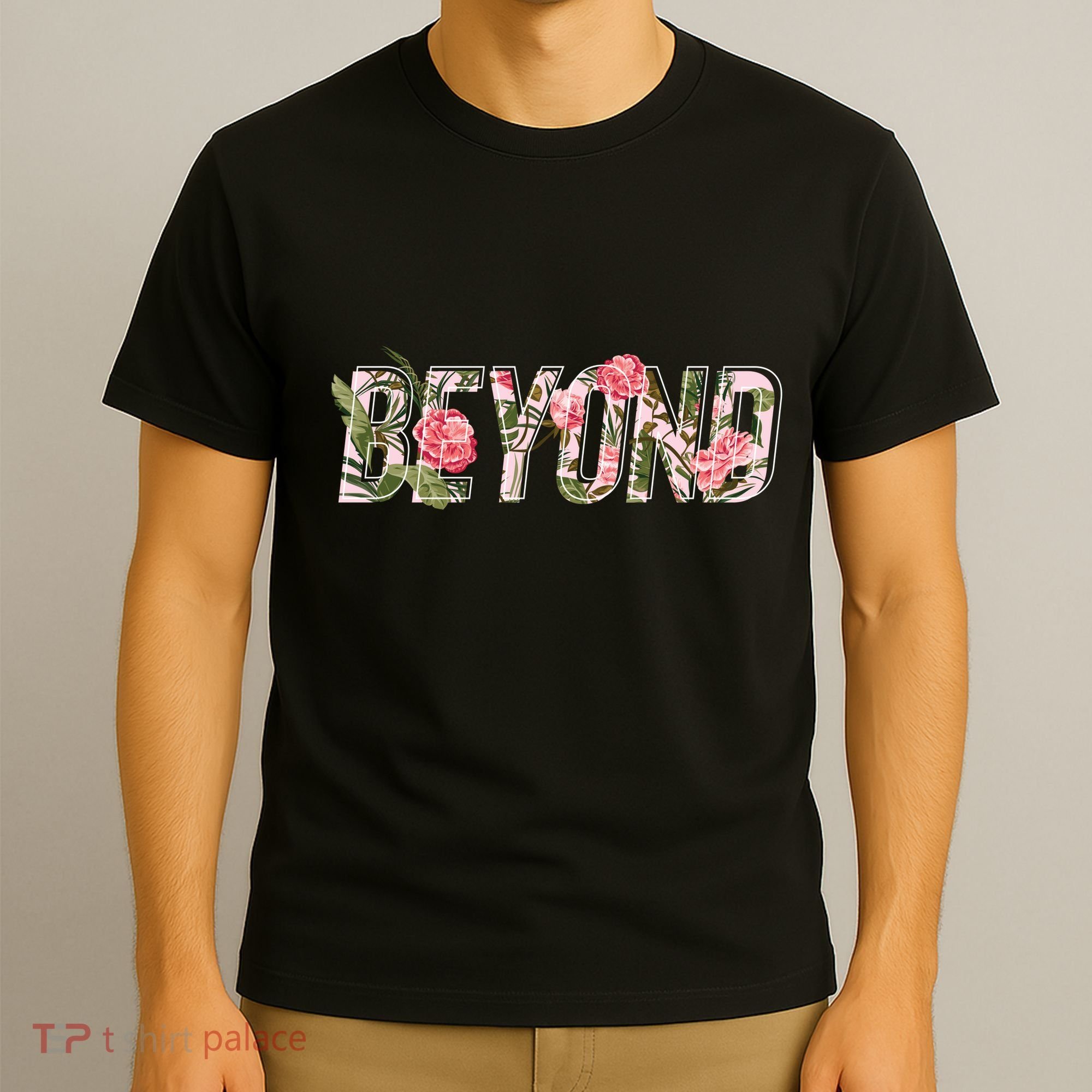 Beyond Flower Floral Style T-Shirt