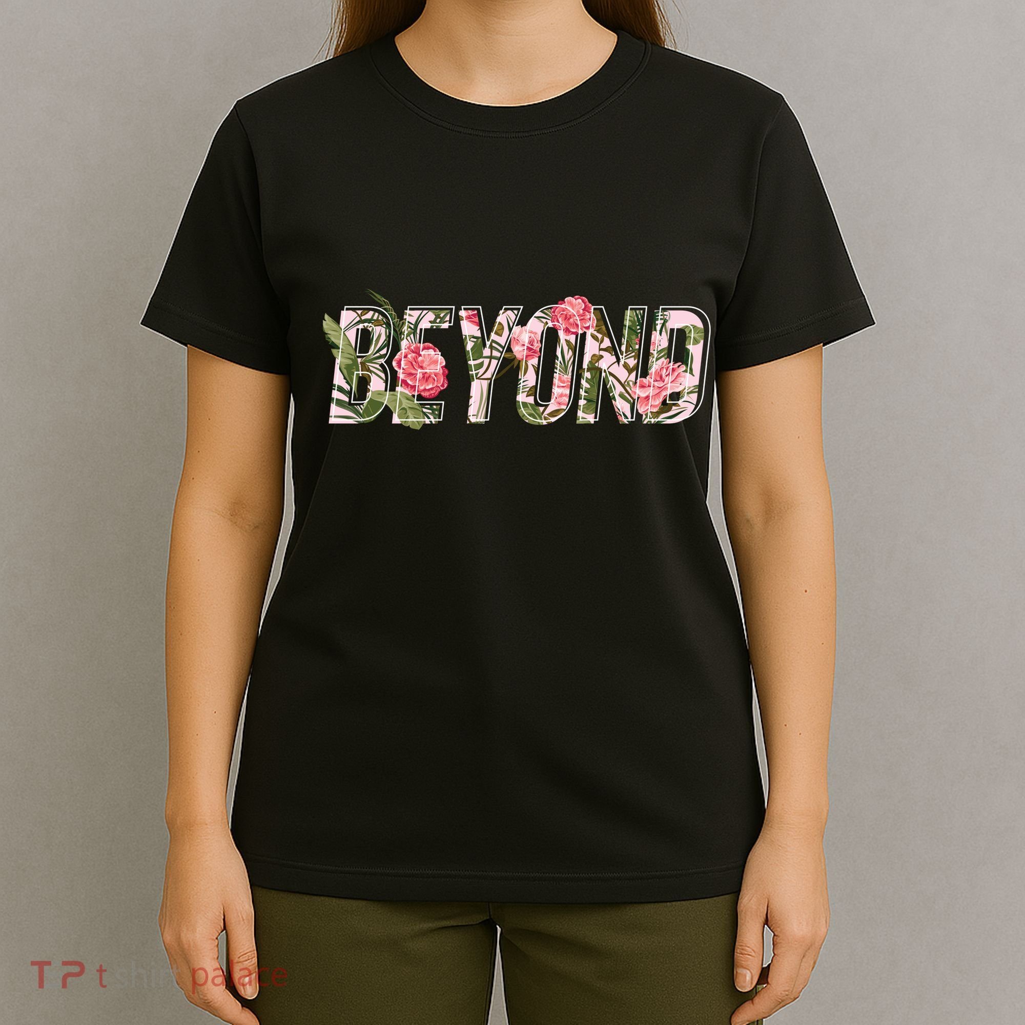 Beyond Flower Floral Style T-Shirt