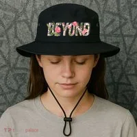 Beyond Flower Floral Style Bucket Hat thumb 3