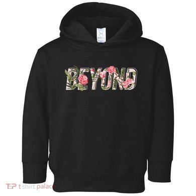 Beyond Flower Floral Style Toddler Hoodie