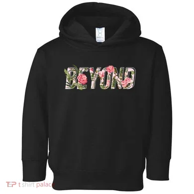 Beyond Flower Floral Style Toddler Hoodie