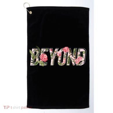 Beyond Flower Floral Style Golf Towel
