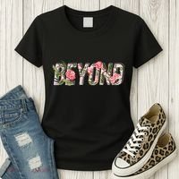 Beyond Flower Floral Style Women's T-Shirt thumb 3