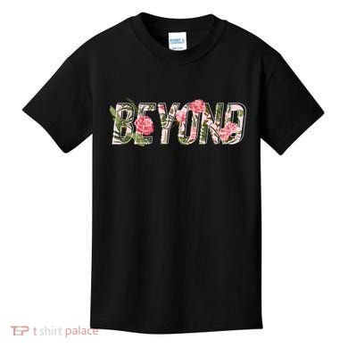 Beyond Flower Floral Style Kids T-Shirt