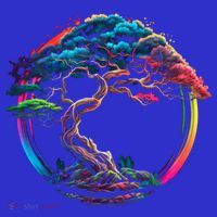 Bonsai Enso Zen Circle Tree Japan Spirituality Rainbow Gift T-Shirt thumb 7