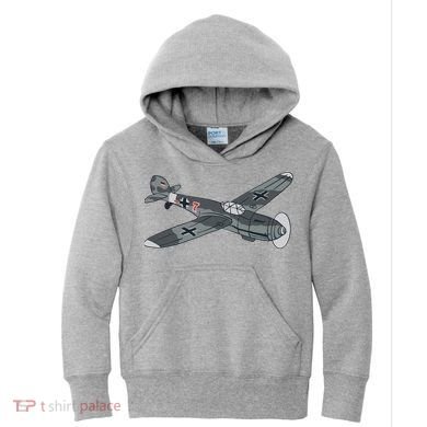 BF 109 Aircraft Kids Hoodie