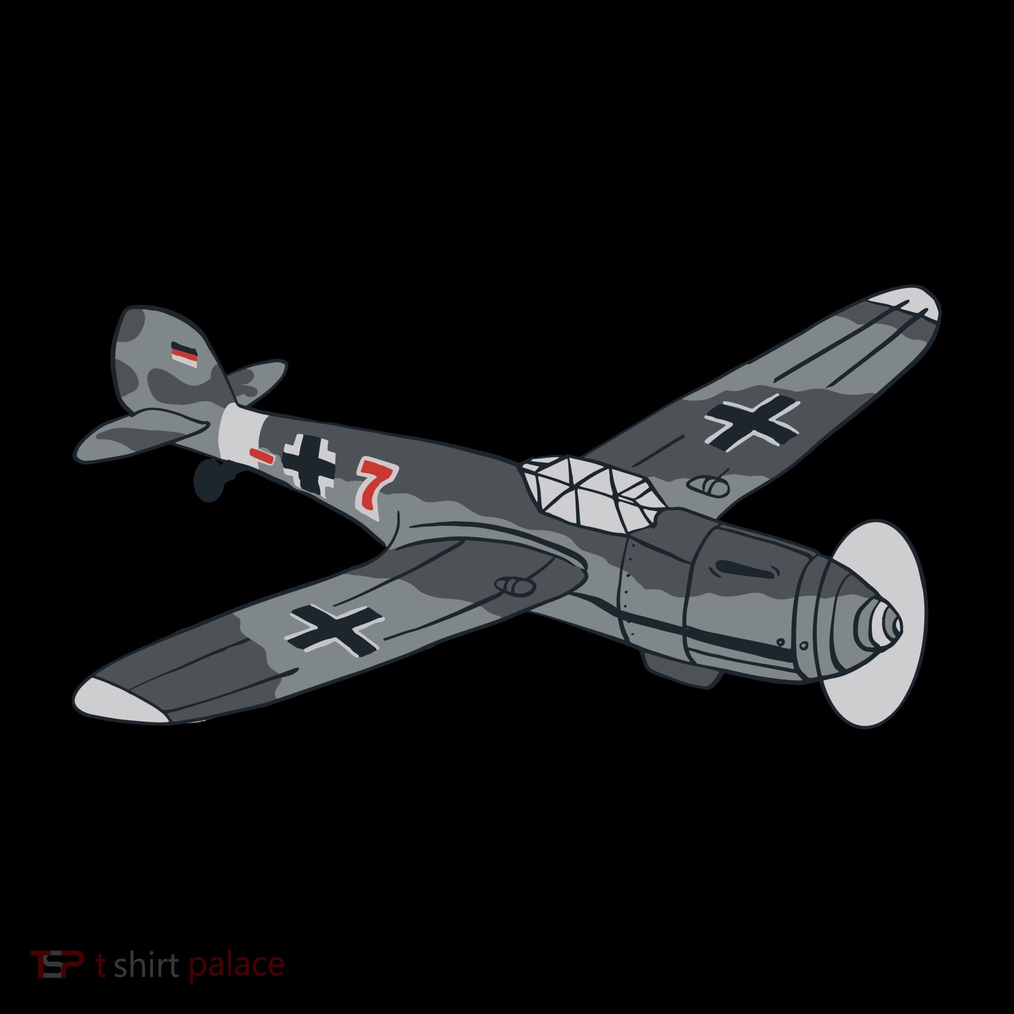 BF 109 Aircraft Hoodie