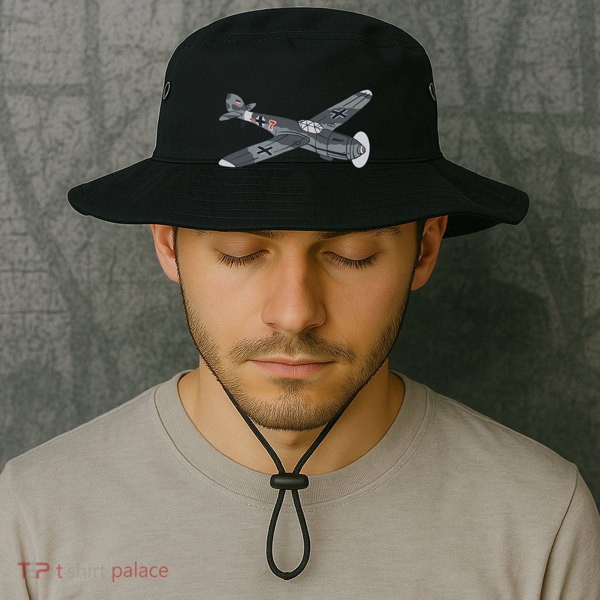 BF 109 Aircraft Bucket Hat