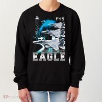 Bootleg F 15 Eagle USAF Women's Sweatshirt thumb 0
