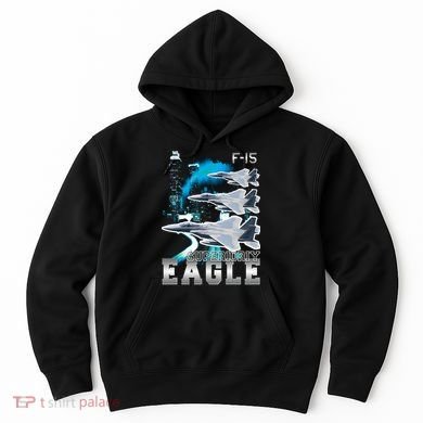Bootleg F 15 Eagle USAF Hoodie