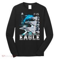Bootleg F 15 Eagle USAF Long Sleeve Shirt thumb 0