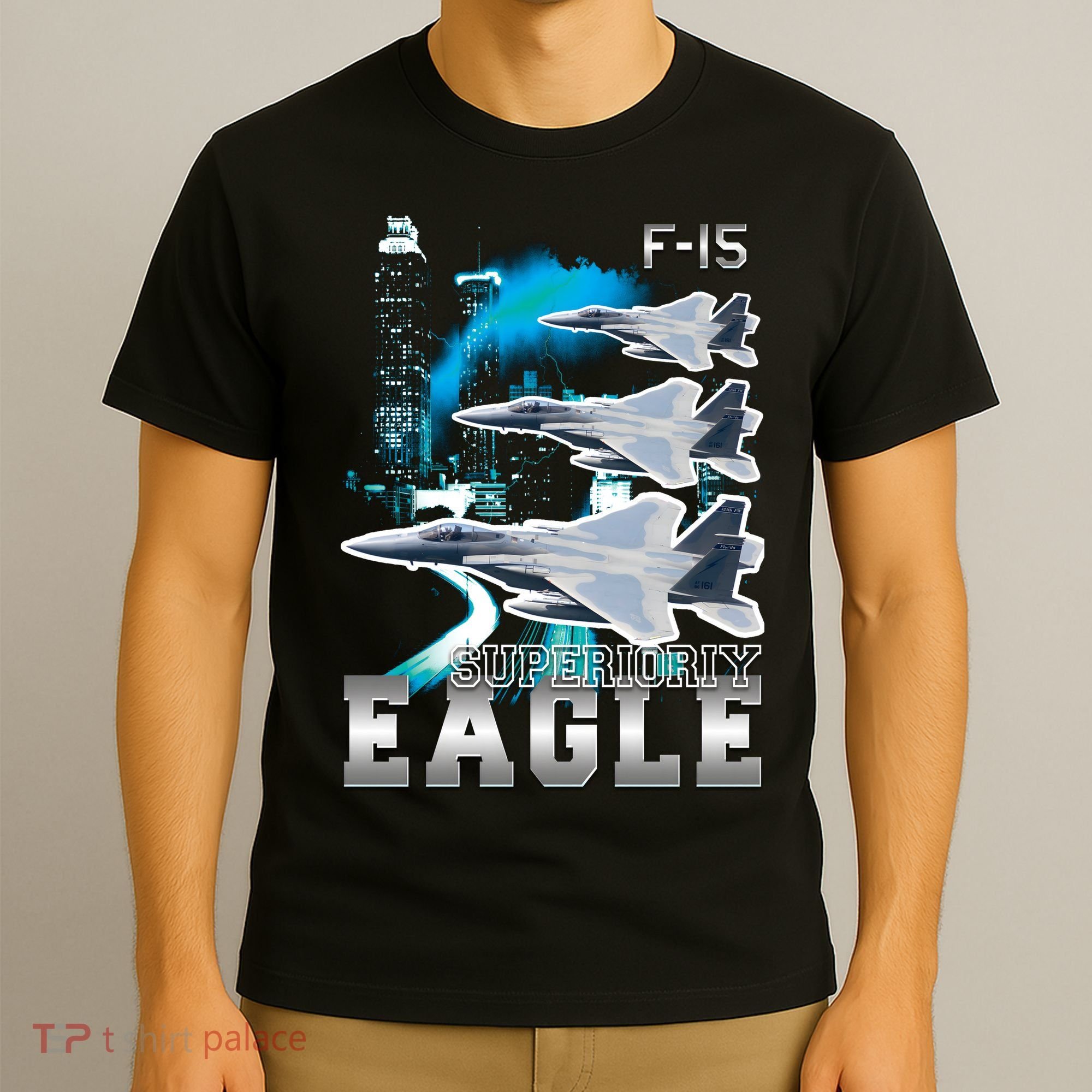 Bootleg F 15 Eagle USAF T-Shirt