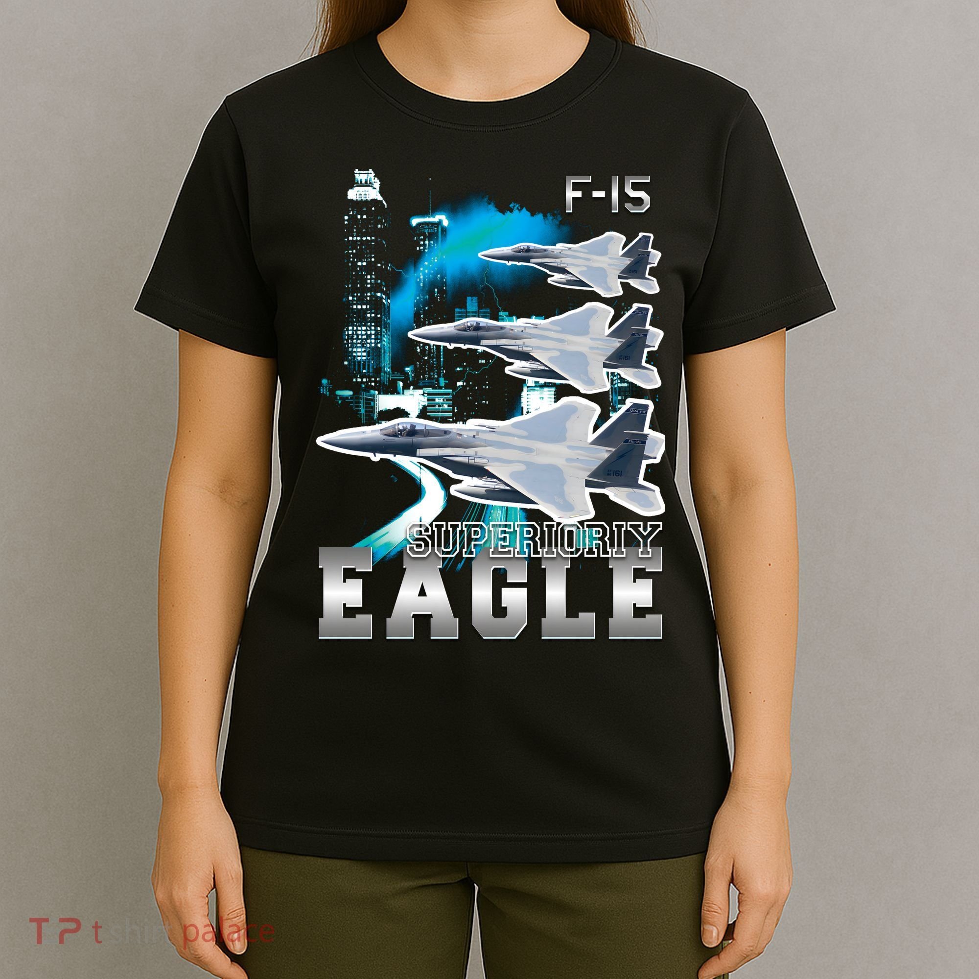 Bootleg F 15 Eagle USAF T-Shirt