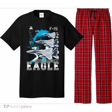 Bootleg F 15 Eagle USAF Pajama Set