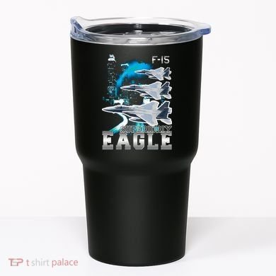 Bootleg F 15 Eagle USAF Tumbler