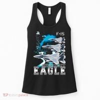 Bootleg F 15 Eagle USAF Women's Tank Top thumb 0