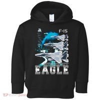 Bootleg F 15 Eagle USAF Toddler Hoodie thumb 0