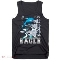 Bootleg F 15 Eagle USAF Tank Top thumb 0