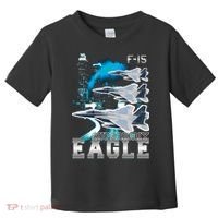 Bootleg F 15 Eagle USAF Toddler T-Shirt thumb 0