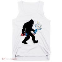 Bigfoot Fireworks 4th of July Bigfoot America  Tank Top thumb 0