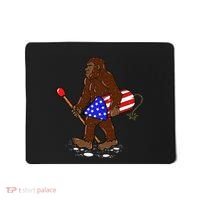 Bigfoot Fireworks 4th Of July Funny Men Sasquatch Lover Mousepad thumb 0