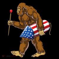Bigfoot Fireworks 4th Of July Funny Boys Men Sasquatch Lover Coffee Mug thumb 5