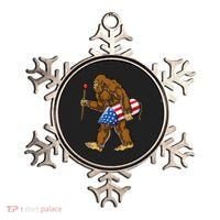 Bigfoot Fireworks 4th Of July Funny Boys Men Sasquatch Lover Ornament thumb 0