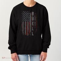 Buell Family American Flag Women's Sweatshirt thumb 0
