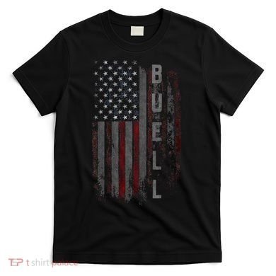 Buell Family American Flag T-Shirt