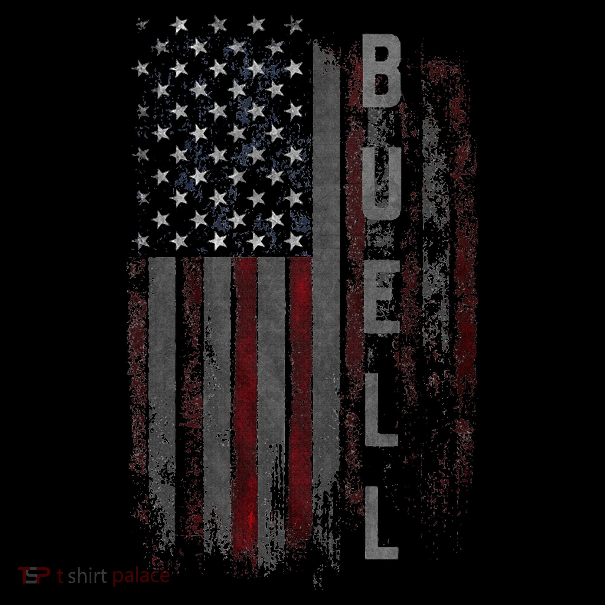 Buell Family American Flag Women's Hoodie