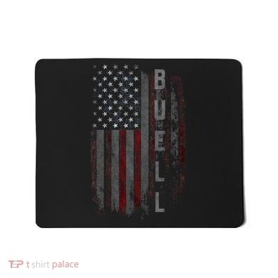 Buell Family American Flag Mousepad