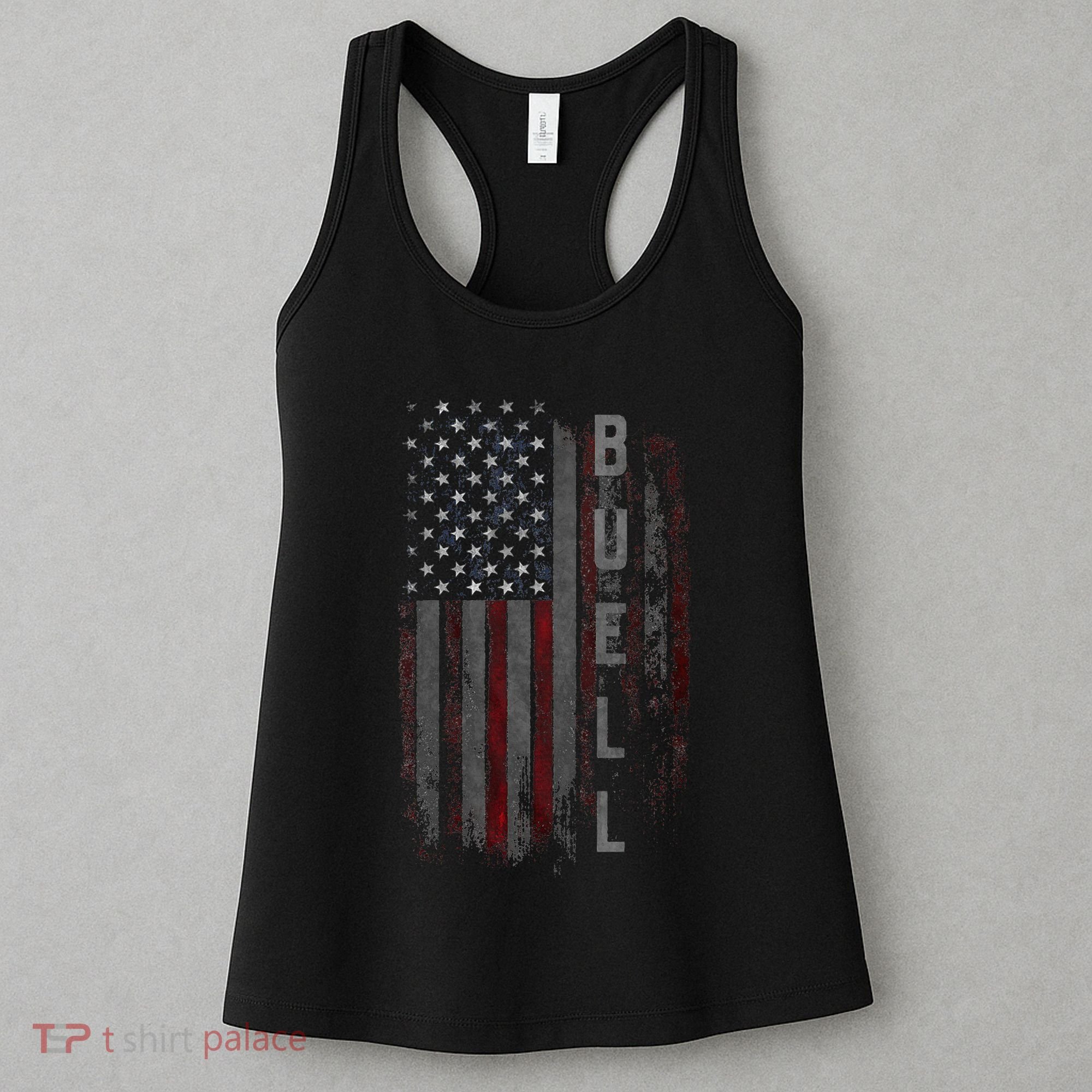 Buell Family American Flag Women's Tank Top