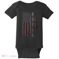 Buell Family American Flag Baby Bodysuit thumb 0