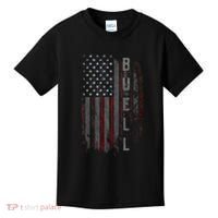 Buell Family American Flag Kids T-Shirt thumb 0