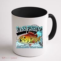 Bass Fishing All About That Bass Coffee Mug thumb 1