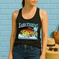 Bass Fishing All About That Bass Women's Tank Top thumb 2