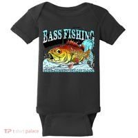Bass Fishing All About That Bass Baby Bodysuit thumb 0