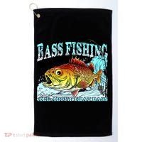 Bass Fishing All About That Bass Golf Towel thumb 0