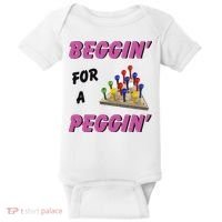 Beggin For A Peggin Funny Baby Bodysuit thumb 0