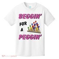 Beggin For A Peggin Funny Kids T-Shirt thumb 0